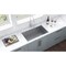 Ruvati 36-inch Slope Bottom Offset Drain Reversible Kitchen Sink Undermount 16 Gauge Stainless Steel RVH7497 - alternate 7